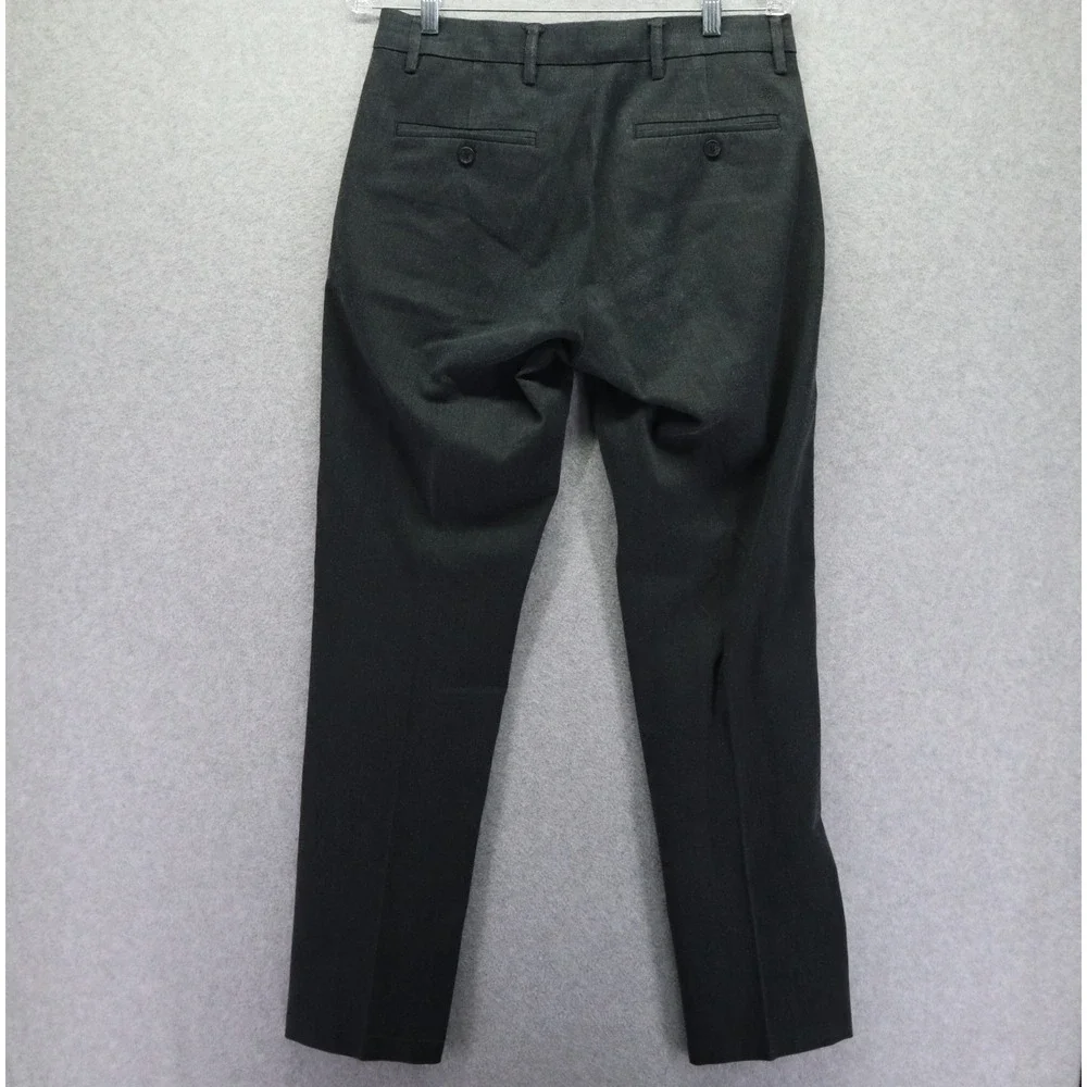 Dockers Pants Mens 30x32 Slim Fit Signature Khaki Flex‎ Comfort Flat Front Gray